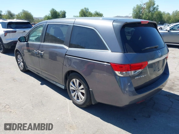 2015 Honda Odyssey EX with VIN 5FNRL5H49FB121512, listed as a IAAI auction lot 42234257 with 139,265 mi miles and . Bid and sale history available at DreamBid. Image 3.