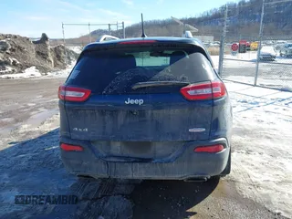 2018 Jeep Cherokee Latitude Plus with VIN 1C4PJMLX0JD529969, listed as a IAAI auction lot 41412343 with 98,506 mi miles. Bid and sale history available at carsss.com. Image 16.