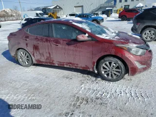 2014 Hyundai Elantra Limited z VIN 5NPDH4AEXEH472065, wystawiony jako Copart lot #43588645 z przebiegiem 141 128 mil mil oraz Szkoda całkowita • Salvage title. Historia ofert i sprzedaży dostępna na DreamBid. Obrazek 4.