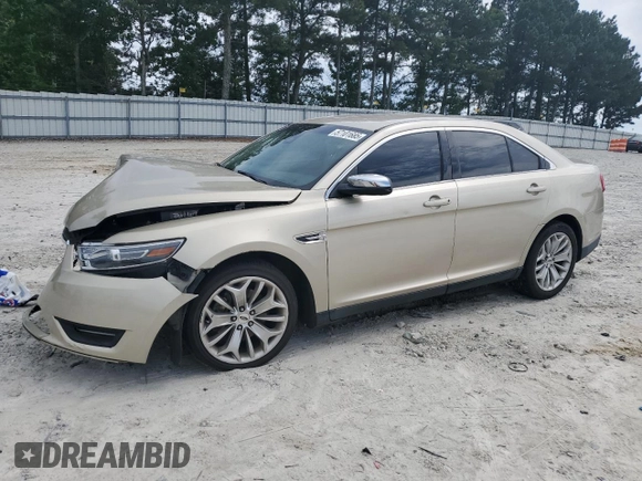 2017 Ford Taurus Limited with VIN 1FAHP2F82HG104019, listed as a Copart auction lot 57101685 with 160,958 mi miles and Salvage title. Bid and sale history available at DreamBid. Image 1.