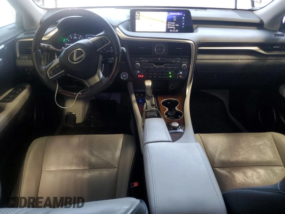 2017 Lexus RX 350 with VIN 2T2BZMCA9HC088442, listed as a Copart auction lot 58312065 with 107,520 mi miles and Salvage title. Bid and sale history available at DreamBid. Image 8.