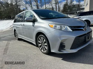 2018 Toyota Sienna LE with VIN 5TDJZ3DC2JS195145, listed as a Copart auction lot 47596975 with 119,170 mi miles and Clean title. Bid and sale history available at DreamBid. Image 4.