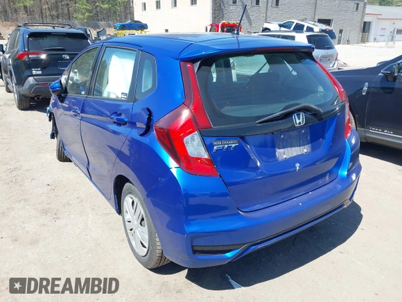 2019 Honda Fit LX with VIN 3HGGK5H43KM721508, listed as a IAAI auction lot 42055497 with 42,781 mi miles and . Bid and sale history available at DreamBid. Image 3.