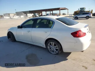 2012 Infiniti G25 Journey with VIN JN1DV6AP2CM811364, listed as a Copart auction lot 73391214 with 108,183 mi miles and Salvage Title. Bid and sale history available at carsss.com. Image 2.