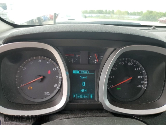 2017 Chevrolet Equinox LT with VIN 2GNALCEK7H6122114, listed as a Copart auction lot 55719885 with 105,338 mi miles and Clean Title. Bid and sale history available at carsss.com. Image 9.
