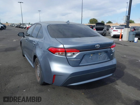 2021 Toyota Corolla LE with VIN JTDEPMAE1MJ118836, listed as a IAAI auction lot 41261340 with 1 mi miles. Bid and sale history available at carsss.com. Image 14.