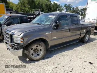 2006 Ford Super Duty F-250 XL with VIN 1FTSW20P96EA80801, listed as a Copart auction lot 72773784 with 166,985 mi miles and Salvage Title. Bid and sale history available at carsss.com. Image 1.