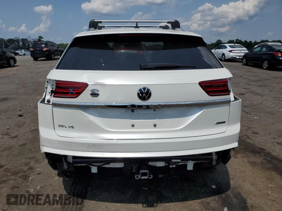2023 Volkswagen Atlas SEL with VIN 1V2BE2CA4PC216788, listed as a Copart auction lot 65115764 with 13,033 mi miles and Salvage title. Bid and sale history available at DreamBid. Image 6.