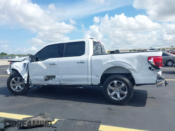 2023 Ford F-150 XL with VIN 1FTEW1C59PKE37513, listed as a IAAI auction lot 42484370 with 16,073 mi miles and . Bid and sale history available at DreamBid. Image 13.