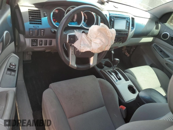 2014 Toyota Tacoma PreRunner with VIN 5TFTU4GN9EX052879, listed as a Copart auction lot 49466945 with 186,032 mi miles and Salvage title. Bid and sale history available at DreamBid. Image 8.