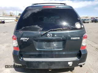 2004 Mazda MPV LX with VIN JM3LW28A740501128, listed as a Copart auction lot 48497405 with 277,365 mi miles and Salvage Title. Bid and sale history available at carsss.com. Image 6.