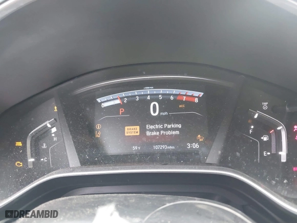2019 Honda CR-V Touring with VIN 2HKRW1H90KH505234, listed as a IAAI auction lot 41152731 with 107,293 mi miles. Bid and sale history available at carsss.com. Image 7.