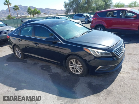2016 Hyundai Sonata SE with VIN 5NPE24AF0GH305666, listed as a IAAI auction lot 42396430 with Not provided miles and . Bid and sale history available at DreamBid. Image 1.
