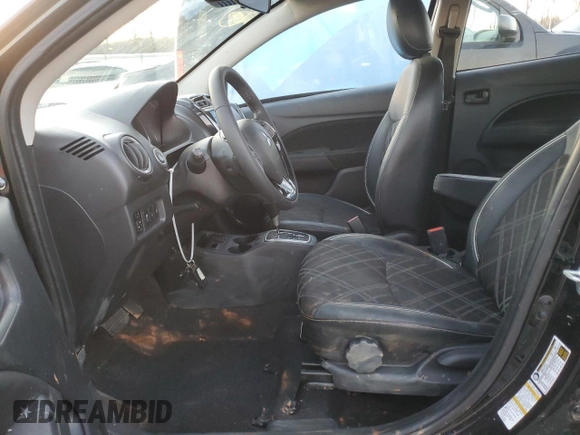 2023 Mitsubishi Mirage Black Edition z VIN ML32AWHJ8PH003653, wystawiony jako Copart lot #46799125 z przebiegiem 60 064 mil mil oraz Szkoda całkowita • Salvage title. Historia ofert i sprzedaży dostępna na DreamBid. Obrazek 7.