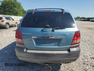 2003 Kia Sorento LX with VIN KNDJC733235055552, listed as a Copart auction lot 56196055 with 109,995 mi miles and Salvage title. Bid and sale history available at DreamBid. Image 6.