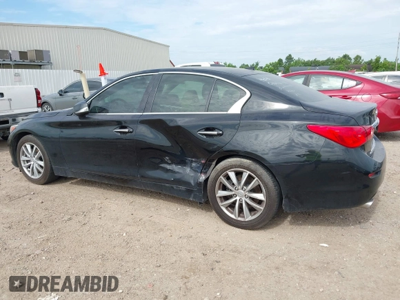 2017 Infiniti Q50 Premium z VIN JN1EV7AP7HM738414, wystawiony jako IAAI lot #42666640 z przebiegiem 79 888 mil mil oraz . Historia ofert i sprzedaży dostępna na DreamBid. Obrazek 14.