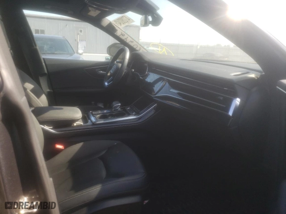 2021 Audi Q8 Premium Plus with VIN WA1EVAF13MD007904, listed as a Copart auction lot 47280242 with 22,960 mi miles. Bid and sale history available at carsss.com. Image 5.