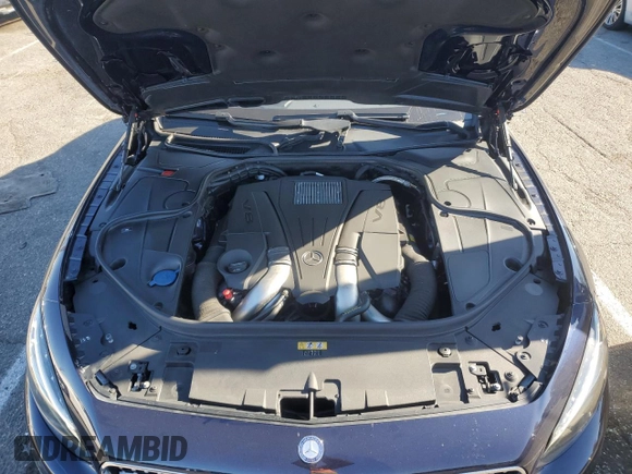 2017 Mercedes-Benz S 550 with VIN WDDXK8CB6HA024397, listed as a Copart auction lot 87514885 with 15,311 mi miles and Salvage Title. Bid and sale history available at DreamBid. Image 11.