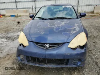 2003 Acura RSX with VIN JH4DC548X3C013829, listed as a Copart auction lot 60637474 with 247,358 mi miles and Salvage Title. Bid and sale history available at carsss.com. Image 5.