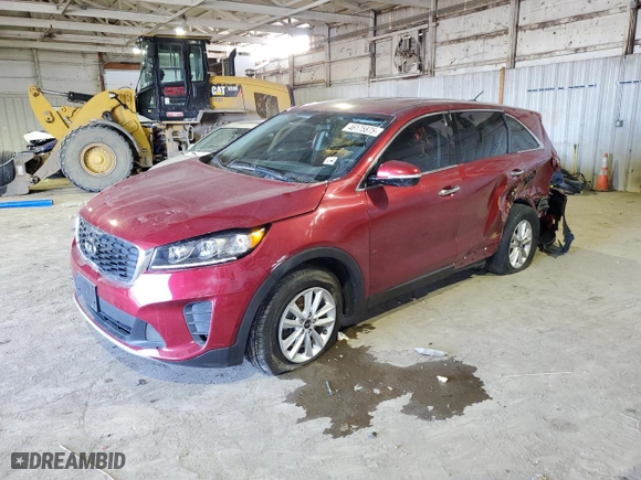 2019 Kia Sorento LX V6 with VIN 5XYPG4A50KG470456, listed as a Copart auction lot 46175875 with NaN miles and Clean Title. Bid and sale history available at carsss.com. Image 1.