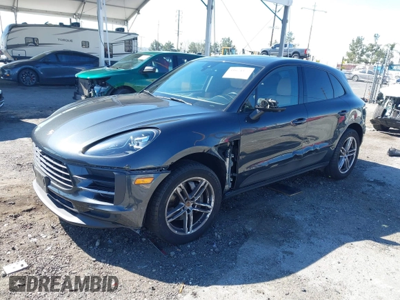 2021 Porsche Macan with VIN WP1AA2A58MLB04780, listed as a IAAI auction lot 41674377 with 55,946 mi miles and . Bid and sale history available at DreamBid. Image 18.