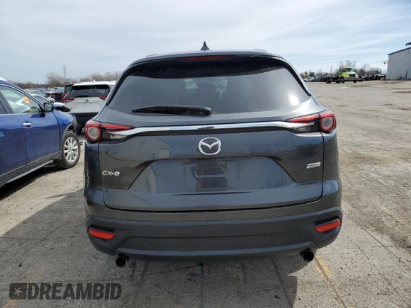 2016 Mazda CX-9 Sport with VIN JM3TCABY5G0110296, listed as a Copart auction lot 50033925 with 253,447 mi miles and Clean Title. Bid and sale history available at carsss.com. Image 6.