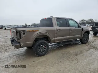 2023 Ford F-150 XL with VIN 1FTEW1E81PFB44320, listed as a Copart auction lot 43208905 with 37,499 mi miles and Salvage Title. Bid and sale history available at carsss.com. Image 3.