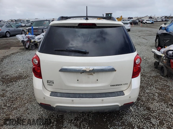 2013 Chevrolet Equinox LTZ with VIN 1GNFLGEK5DZ131065, listed as a Copart auction lot 47130645 with 133,637 mi miles and Salvage Title. Bid and sale history available at DreamBid. Image 6.