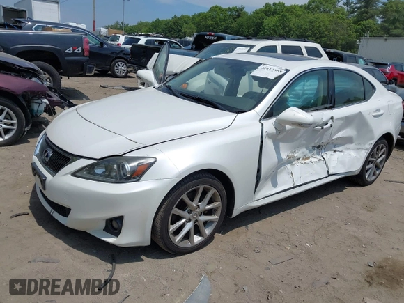 2012 Lexus IS 250 z VIN JTHCF5C24C5059032, wystawiony jako IAAI lot #42413058 z przebiegiem 210 255 mil mil oraz . Historia ofert i sprzedaży dostępna na DreamBid. Obrazek 2.