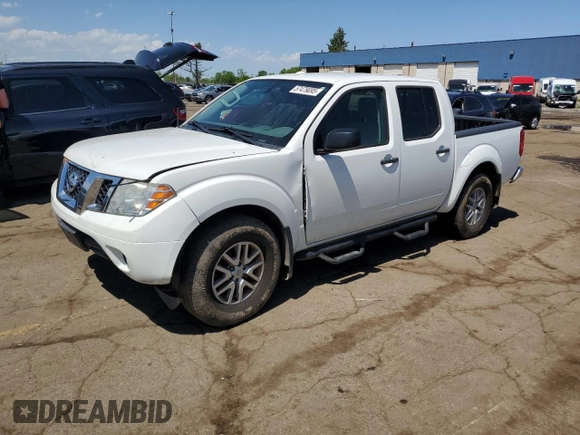 2017 Nissan Frontier SV with VIN 1N6AD0EV4HN772364, listed as a Copart auction lot 57479095 with 112,992 mi miles and Salvage title. Bid and sale history available at DreamBid. Image 1.