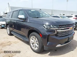2023 Chevrolet Suburban Premier with VIN 1GNSKFKD6PR393084, listed as a IAAI auction lot 42648037 with 56,836 mi miles and . Bid and sale history available at DreamBid. Image 1.