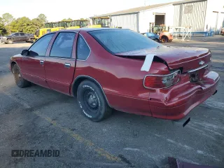 1995 Chevrolet Caprice z VIN 1G1BL52W6SR124943, wystawiony jako Copart lot #75550744 z przebiegiem Nie podano mil oraz Szkoda całkowita • Salvage title. Historia ofert i sprzedaży dostępna na DreamBid. Obrazek 2.