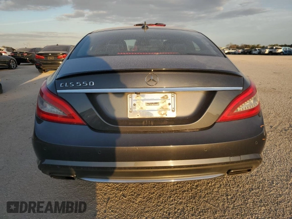 2014 Mercedes-Benz CLS-Class CLS 550 with VIN WDDLJ7DB3EA117836, listed as a Copart auction lot 77133604 with 98,489 mi miles and Salvage Title. Bid and sale history available at carsss.com. Image 6.