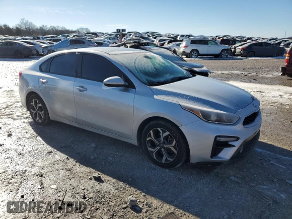 2021 Kia Forte LXS with VIN 3KPF24AD4ME329049, listed as a Copart auction lot 88162765 with 96,067 mi miles and Salvage Title. Bid and sale history available at DreamBid. Image 4.