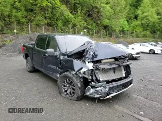 2023 Ford F-150 XL with VIN 1FTFW1E50PFA81169, listed as a Copart auction lot 55646095 with Not provided miles and Salvage title. Bid and sale history available at DreamBid. Image 13.