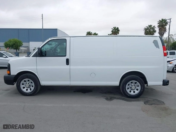 2012 Chevrolet Express Cargo Van with VIN 1GCSGAFX9C1151383, listed as a IAAI auction lot 42078082 with 199,106 mi miles. Bid and sale history available at carsss.com. Image 14.