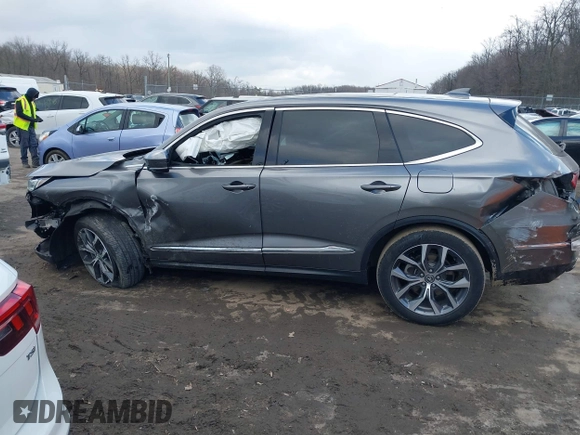 2023 Acura MDX Technology with VIN 5J8YE1H41PL006711, listed as a IAAI auction lot 41635489 with 38,003 mi miles and . Bid and sale history available at DreamBid. Image 15.