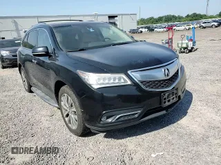 2014 Acura MDX Technology with VIN 5FRYD4H42EB031859, listed as a Copart auction lot 62198125 with 154,400 mi miles and Salvage title. Bid and sale history available at DreamBid. Image 14.