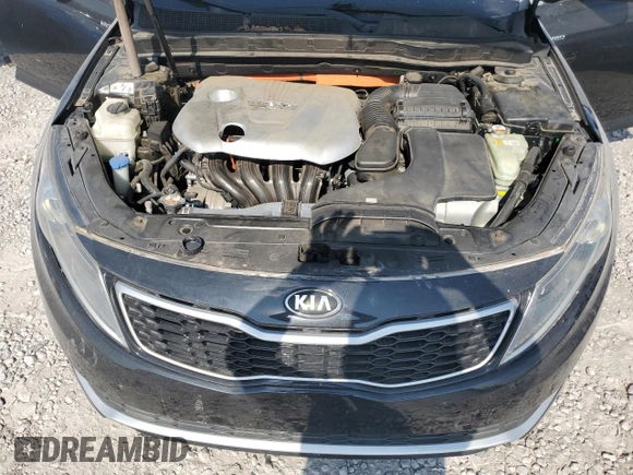 2013 Kia Optima Hybrid LX with VIN KNAGM4AD5D5058770, listed as a Copart auction lot 68349104 with 165,525 mi miles and Clean Title. Bid and sale history available at carsss.com. Image 11.