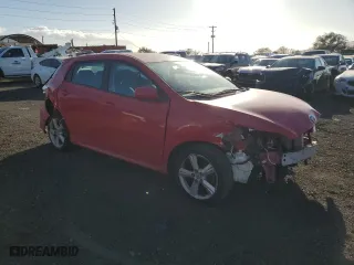 2009 Toyota Matrix S with VIN 2T1KE40E79C015837, listed as a Copart auction lot 82922284 with 70,624 mi miles and Salvage Title. Bid and sale history available at carsss.com. Image 4.