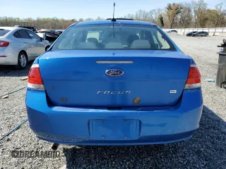 2011 Ford Focus SE with VIN 1FAHP3FN4BW132624, listed as a Copart auction lot 50333885 with 192,926 mi miles and Salvage Title. Bid and sale history available at carsss.com. Image 6.