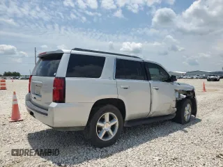 2015 Chevrolet Tahoe LS with VIN 1GNSCAKC9FR744608, listed as a Copart auction lot 55981395 with Not provided miles and Salvage title. Bid and sale history available at DreamBid. Image 3.