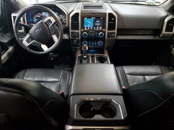 2018 Ford F-150 XL with VIN 1FTFW1EG6JFC02053, listed as a Copart auction lot 88957975 with 222,033 mi miles and Salvage Title. Bid and sale history available at carsss.com. Image 8.