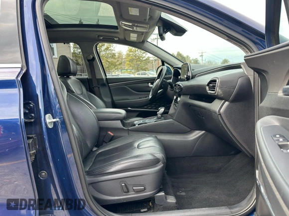 2019 Hyundai Santa Fe Ultimate with VIN 5NMS5CAA5KH052200, listed as a Copart auction lot 47999615 with 102,759 mi miles and Clean Title. Bid and sale history available at carsss.com. Image 8.
