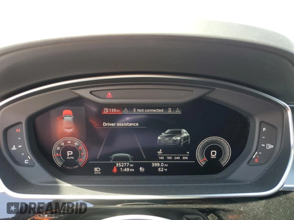 2019 Audi A8 z VIN WAU8DAF85KN008608, wystawiony jako Copart lot #52874055 z przebiegiem 35 277 mil mil oraz Szkoda całkowita • Salvage title. Historia ofert i sprzedaży dostępna na DreamBid. Obrazek 9.