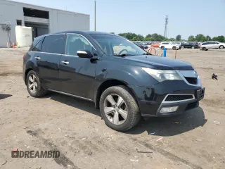 2011 Acura MDX with VIN 2HNYD2H29BH549312, listed as a Copart auction lot 59328825 with Not provided miles and Salvage title. Bid and sale history available at DreamBid. Image 4.