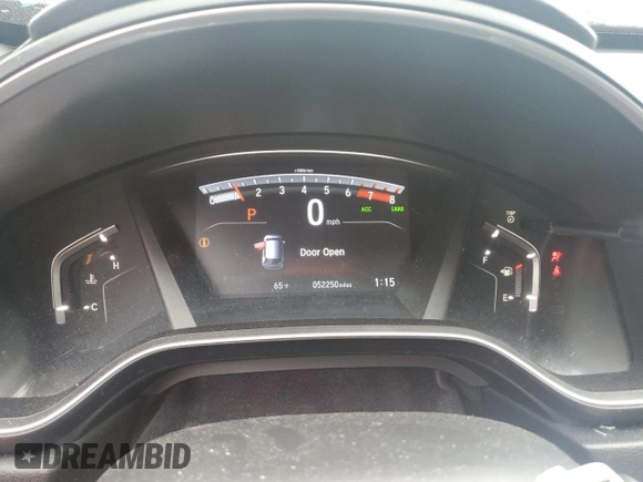 2020 Honda CR-V with VIN NY77082, listed as a Copart auction lot 61235655 with 52,250 mi miles and Salvage title. Bid and sale history available at DreamBid. Image 9.