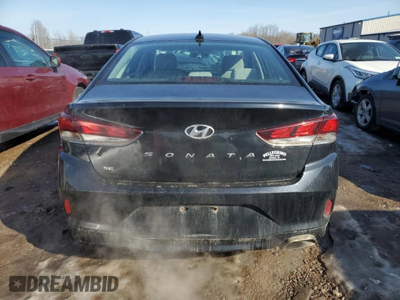 2019 Hyundai Sonata SE with VIN 5NPE24AF1KH779604, listed as a Copart auction lot 48901155 with 74,963 mi miles and Salvage Title. Bid and sale history available at DreamBid. Image 6.