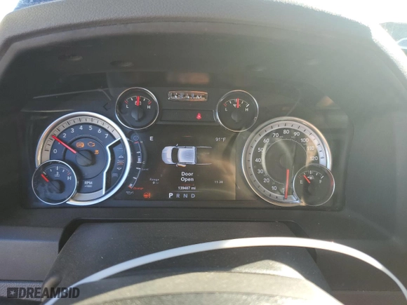 2017 Ram 1500 Big Horn with VIN 1C6RR7LT9HS579895, listed as a Copart auction lot 47292965 with 139,487 mi miles and Salvage Title. Bid and sale history available at carsss.com. Image 9.