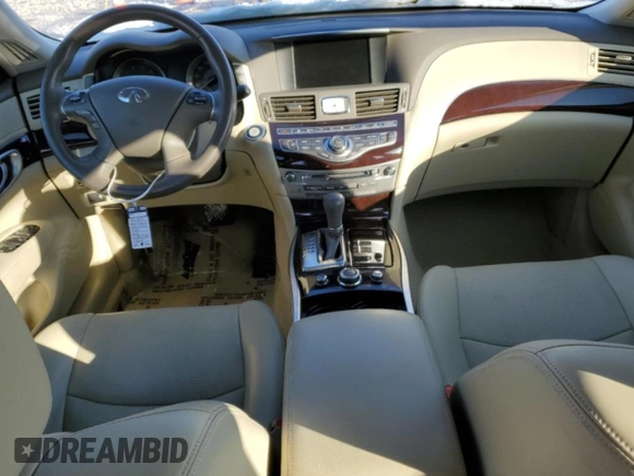 2013 Infiniti M37 with VIN JN1BY1AR2DM600279, listed as a Copart auction lot 89216915 with Not Provided miles and Salvage Title. Bid and sale history available at carsss.com. Image 8.